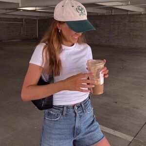 Levi's Light Blue Denim Jeans with Brown Leather Patch